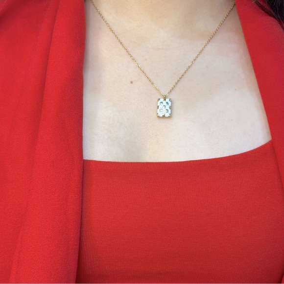 Necklace dipped in 18k tarnish resistant hypoallergenic - Picture 3 of 5